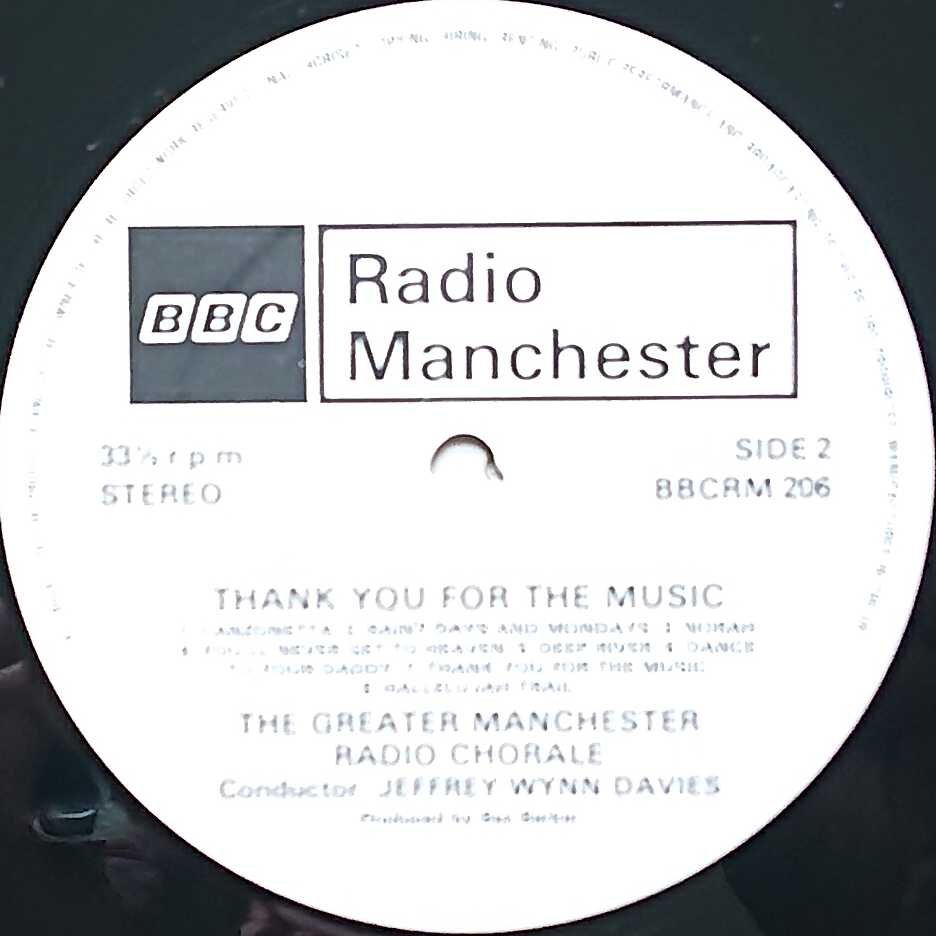 BBCRM 206 Thank you for the music Various from the BBC records and Tapes library Label